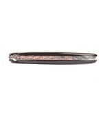 Laguiole en Aubrac 14cm buffel - carbonstaal - plein manche