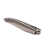 Laguiole en Aubrac 14cm buffel - carbonstaal - plein manche