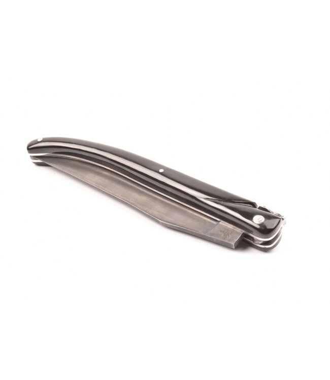 Laguiole en Aubrac 14cm buffel - carbonstaal - plein manche