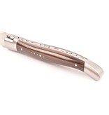 Laguiole en Aubrac 12cm ebben macassar - platines guillochées - mat
