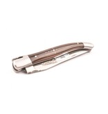 Laguiole en Aubrac 12cm ebben macassar - platines guillochées - mat
