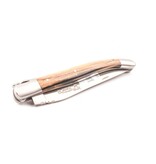 Laguiole en Aubrac 12cm ebben royal - platines guillochées - mat