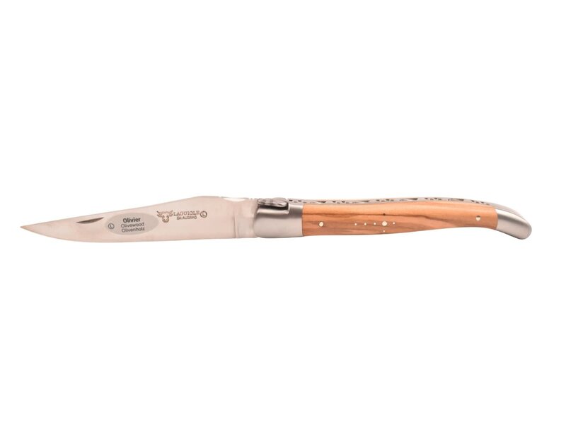 Laguiole en Aubrac 12cm olijfhout - mat
