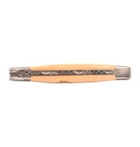 Laguiole en Aubrac 12cm buxus en olijfhout Antwerps handje - marqueterie
