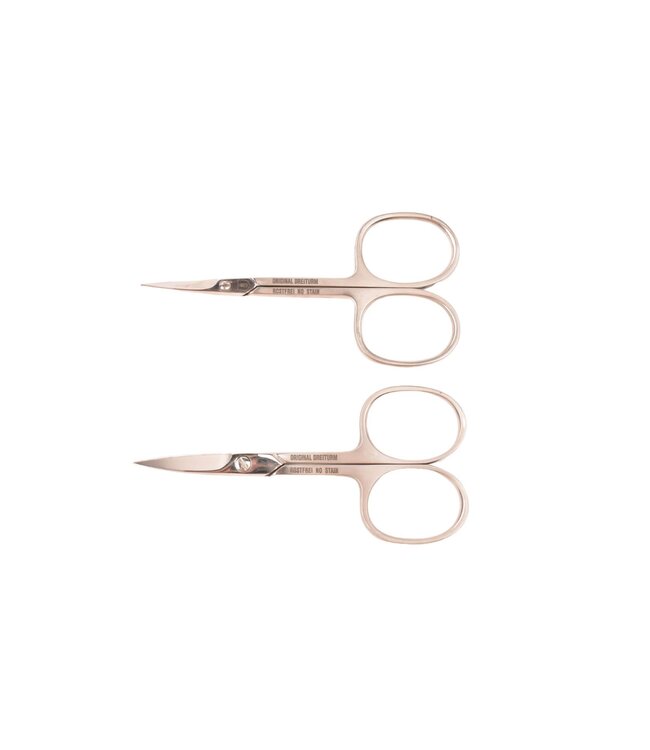 Dreiturm 7-delig nageletui met nageltang en 2 scharen - rood leder (hardcase)