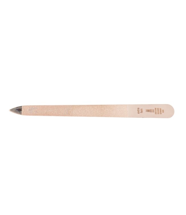 Dreiturm 7-delig nageletui (hardcase) met nageltang en 2 scharen - rood hertenleer