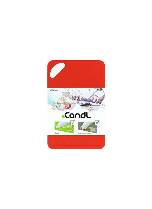 Candl snijmatje 26x17x0,2cm - rood