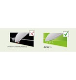 Candl snijmatje 26x17x0,2cm - groen