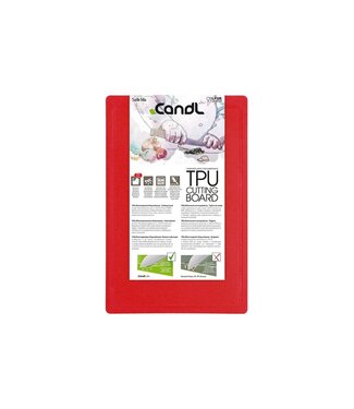 Candl snijmat  38x25x0,4cm - rood