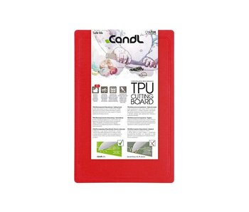 Candl snijmat  38x25x0,4cm - rood