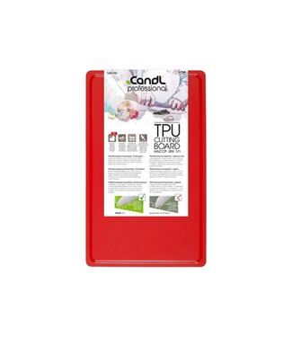 Candl Profi flexibele snijplank 53x32,50cm - rood