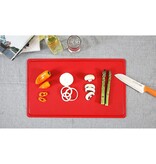Candl Profi flexibele snijplank 53x32,50cm - rood