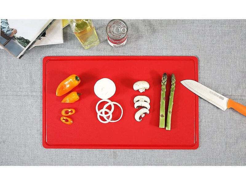 Candl Profi flexibele snijplank 53x32,50cm - rood