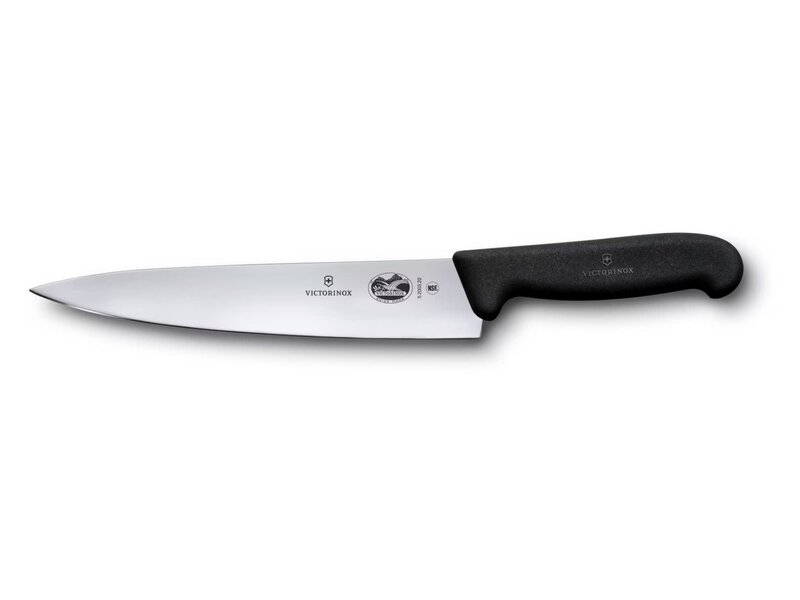 Victorinox koksmes 22cm zwart