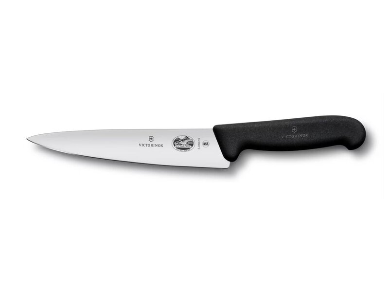 Victorinox vleesmes 19cm zwart