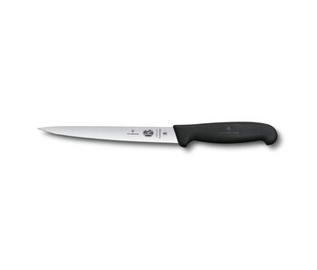 Victorinox visfileermes 18cm zwart