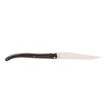 Laguiole en Aubrac 14cm ebbenhout - plein manche Laguiole en Aubrac 14cm ebbenhout - plein manche