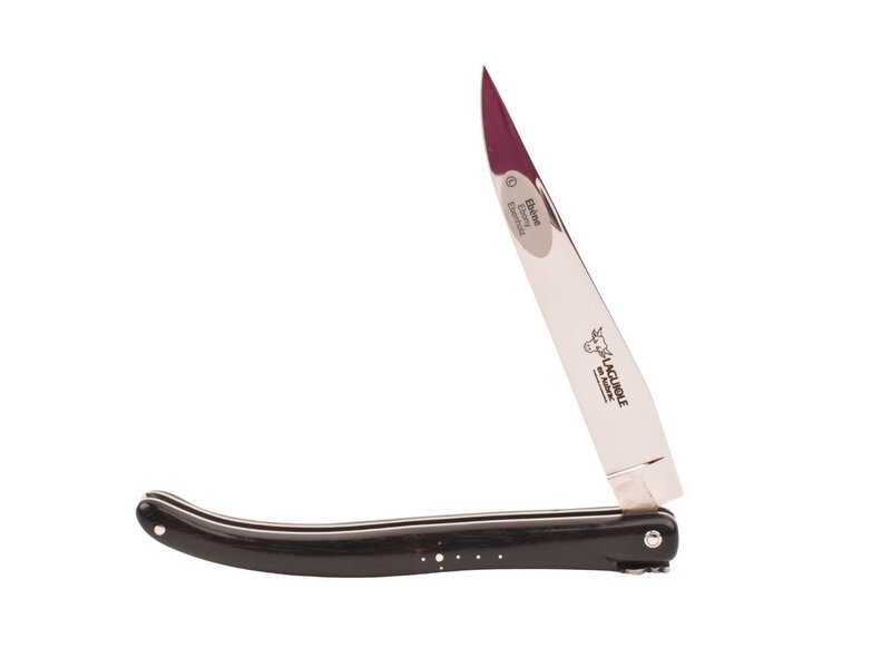Laguiole en Aubrac 14cm ebbenhout - plein manche