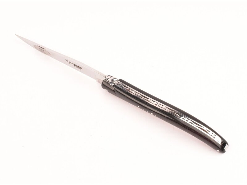 Laguiole en Aubrac 14cm ebbenhout - plein manche