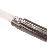 Laguiole en Aubrac 14cm ebbenhout - plein manche Laguiole en Aubrac 14cm ebbenhout - plein manche