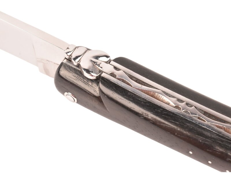 Laguiole en Aubrac 14cm ebbenhout - plein manche