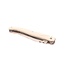 Laguiole en Aubrac 12cm mammoetivoor - plein manche - glanzend