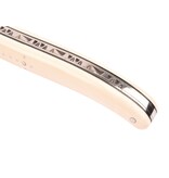 Laguiole en Aubrac 12cm wit mammoet ivoor - plein manche Laguiole en Aubrac 12cm wit mammoet ivoor - plein manche