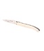Laguiole en Aubrac 12cm mammoetivoor - plein manche - glanzend