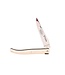 Laguiole en Aubrac 12cm mammoetivoor - plein manche - glanzend