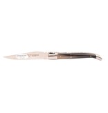 Laguiole en Aubrac 10cm pointe de corne - mat Laguiole en Aubrac 10cm pointe de corne - mat