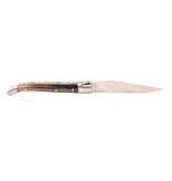Laguiole en Aubrac 10cm pointe de corne - mat Laguiole en Aubrac 10cm pointe de corne - mat