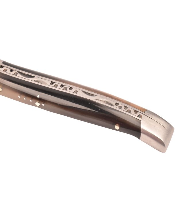 Laguiole en Aubrac 10cm pointe de corne - mat