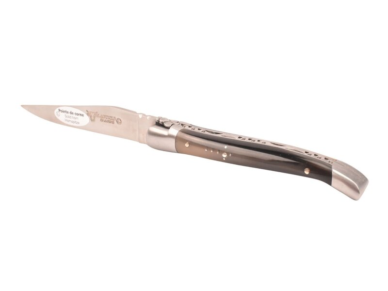 Laguiole en Aubrac 10cm pointe de corne - mat