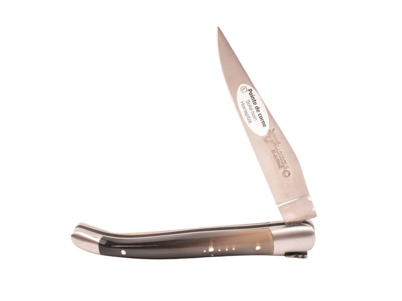 Laguiole en Aubrac 10cm pointe de corne - mat