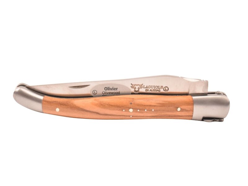 Laguiole en Aubrac 12cm olijfhout - mat