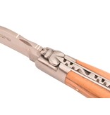 Laguiole en Aubrac 12cm olijfhout - mat Laguiole en Aubrac 12cm olijfhout - mat