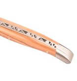 Laguiole en Aubrac 12cm olijfhout - mat Laguiole en Aubrac 12cm olijfhout - mat