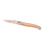 Laguiole en Aubrac 12cm olijfhout - mat Laguiole en Aubrac 12cm olijfhout - mat