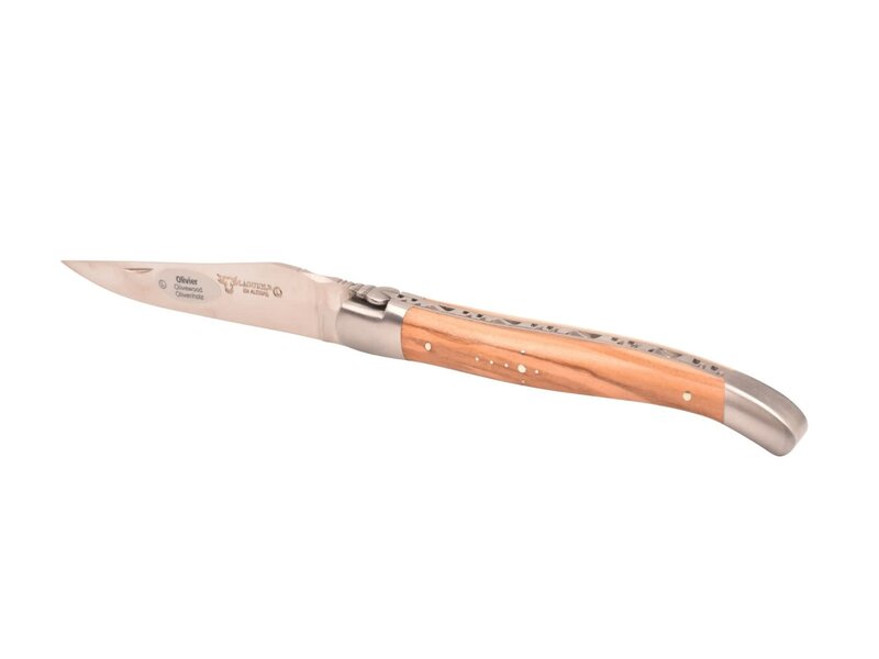 Laguiole en Aubrac 12cm olijfhout - mat