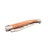 Laguiole en Aubrac 12cm olijfhout - mat Laguiole en Aubrac 12cm olijfhout - mat
