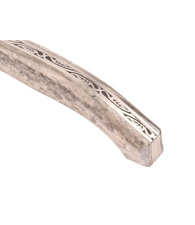 Saint Amans des Côts 12cm os teinté - damast carbone