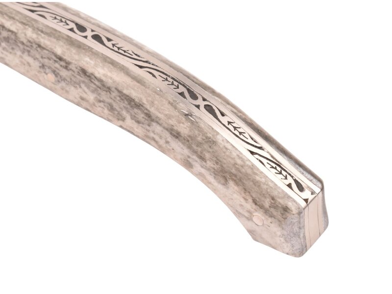 Saint Amans des Côts 12cm os teinté - damast carbone