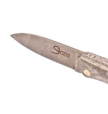 Saint Amans des Côts 12cm os teinté - damast carbone