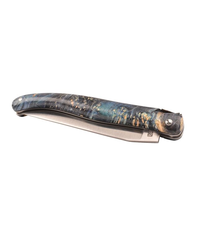 Laguiole en Aubrac Belle pièce - 12cm wortelknol van blauwe vlier - plein manche
