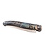 Laguiole en Aubrac Belle pièce - 12cm wortelknol van blauwe vlier - plein manche
