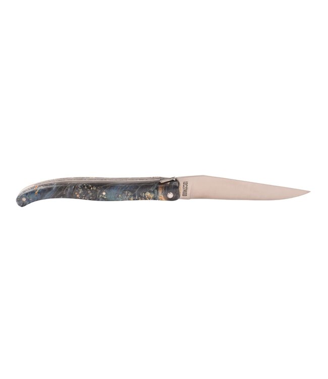 Laguiole en Aubrac Belle pièce - 12cm wortelknol van blauwe vlier - plein manche