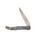 Laguiole en Aubrac Belle pièce 2025/5 - 12cm loupe de sureau blue - plein manche