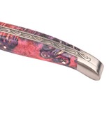 Laguiole en Aubrac Belle pièce 2025/8 - 12cm loupe de sureau rose