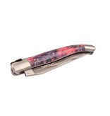 Laguiole en Aubrac Belle pièce 2025/8 - 12cm loupe de sureau rose