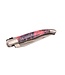Laguiole en Aubrac Belle pièce - 12cm roze vlierbeswortelknol - mat